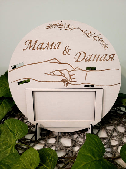 Newborn Bracelet & Baby Stats Holder – Personalized Birth Keepsake