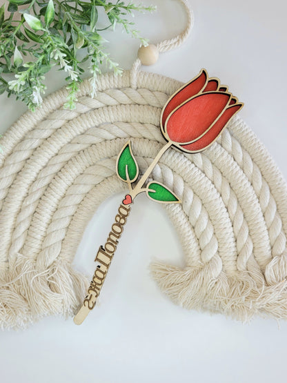 Магнитно цвете – персонализиран подарък за 8 март