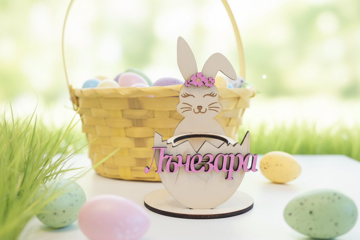 Egg Holder – Personalized Easter Decoration for Children